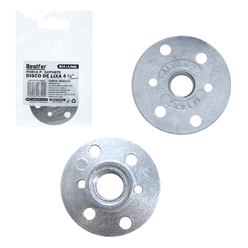 PORCA P/ SUPORTE DISCO DE LIXA 4,5”