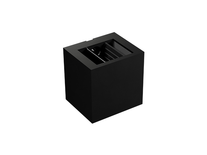 ARANDELA LED FLAP 3000K 2W PRETA