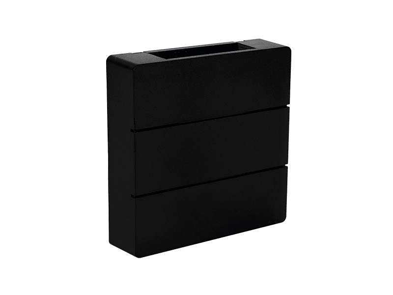 ARANDELA LED PILAR 6W 3000K PRETO