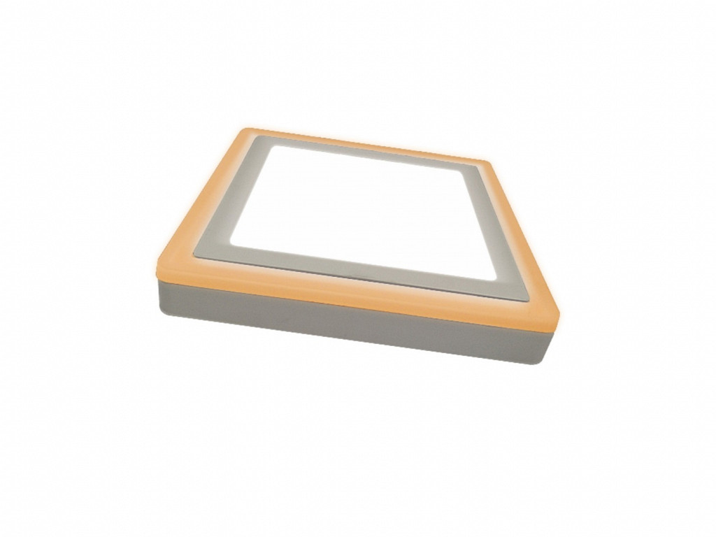 PAINEL 18W+6W DUAL COLOR SOBREPOR QUAD