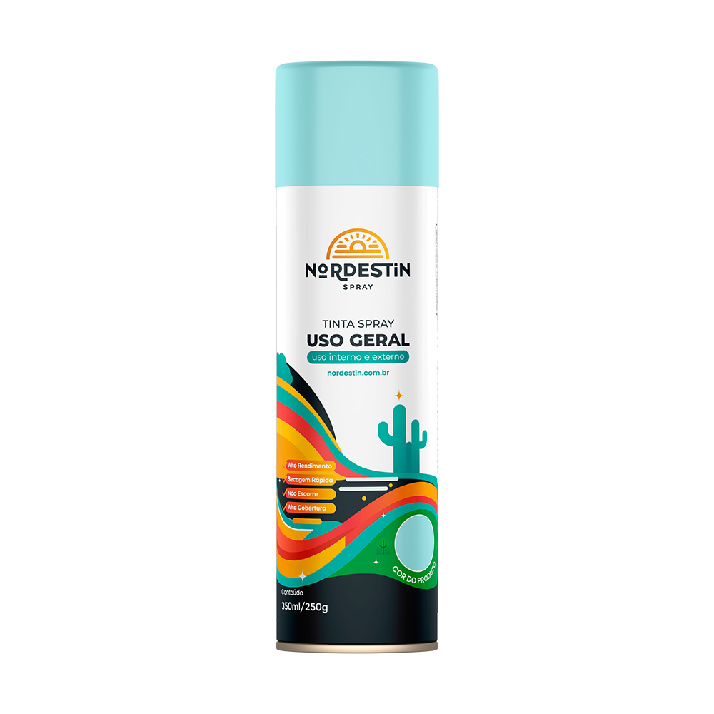 TINTA SPRAY UG 350ML AZUL CLARO NORD