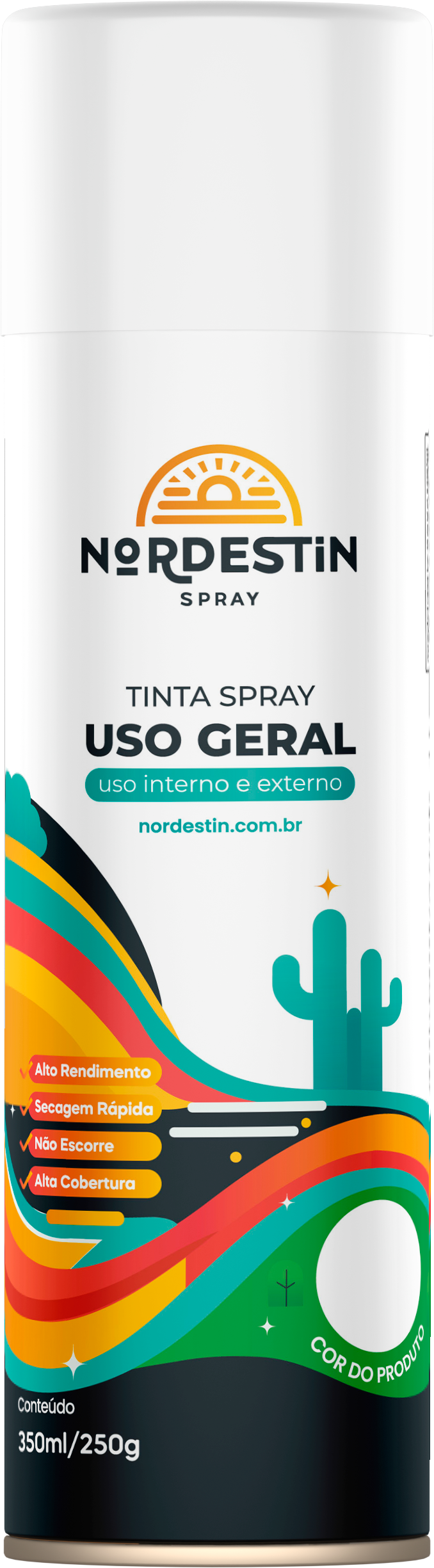 TINTA SPRAY UG 350ML VERNIZ BRILH NORD