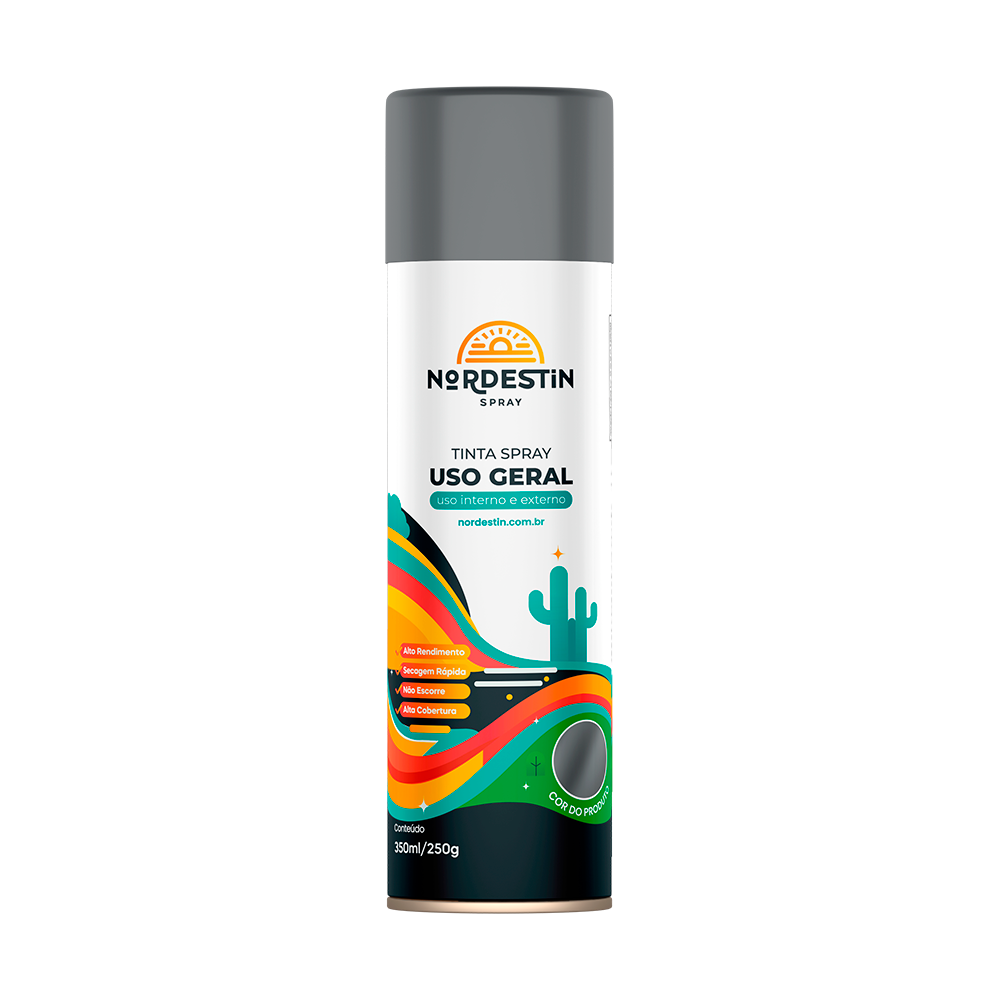 TINTA SPRAY UG 350ML ALUMINIO NORD