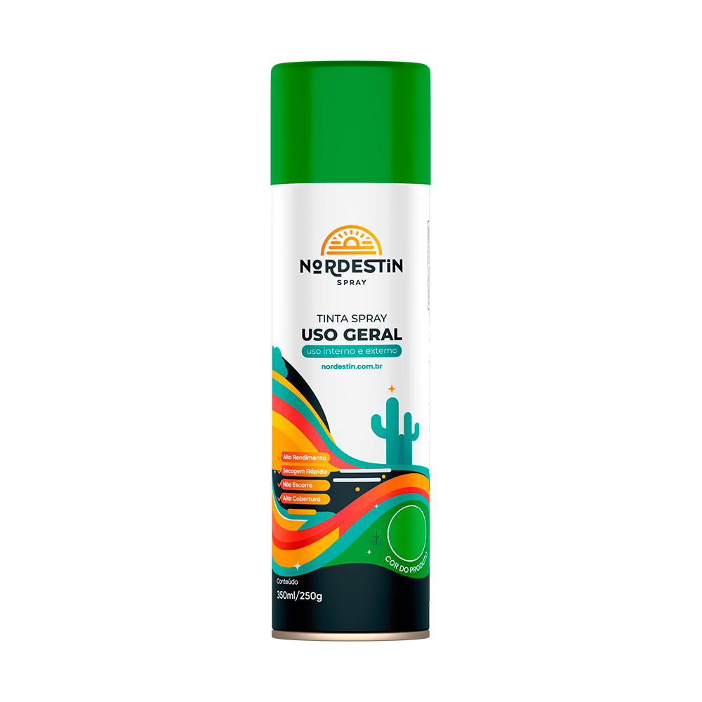 TINTA SPRAY UG 350ML VERDE CLARO NORD