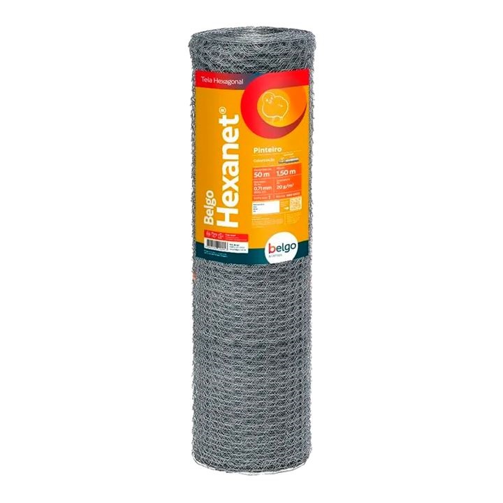 TELA HEXAGONAL PINTEIRO 1X22 1,50M