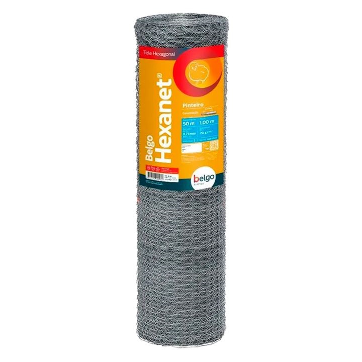 TELA HEXA PINTEIRO 1X22 1,00 50M