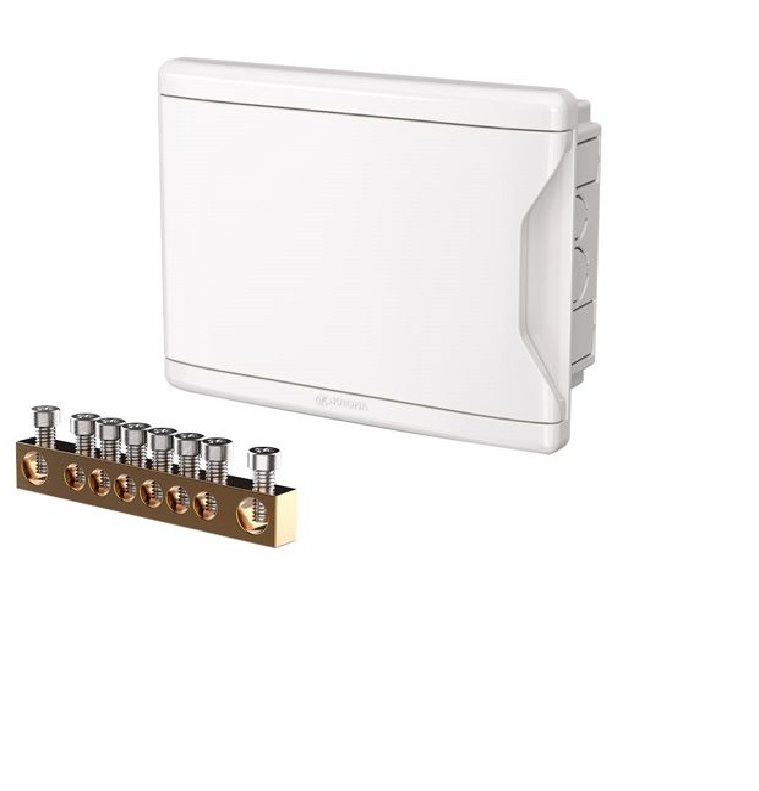 QUADRO DISTR 16D/11N EMB C/BARRAMENTO