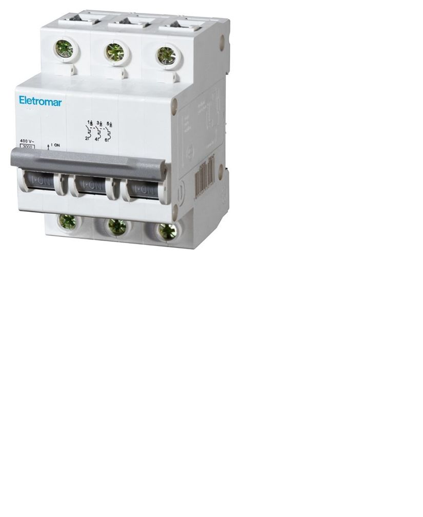 DISJUNTOR TRI CURVA C 40A ELETROMAR