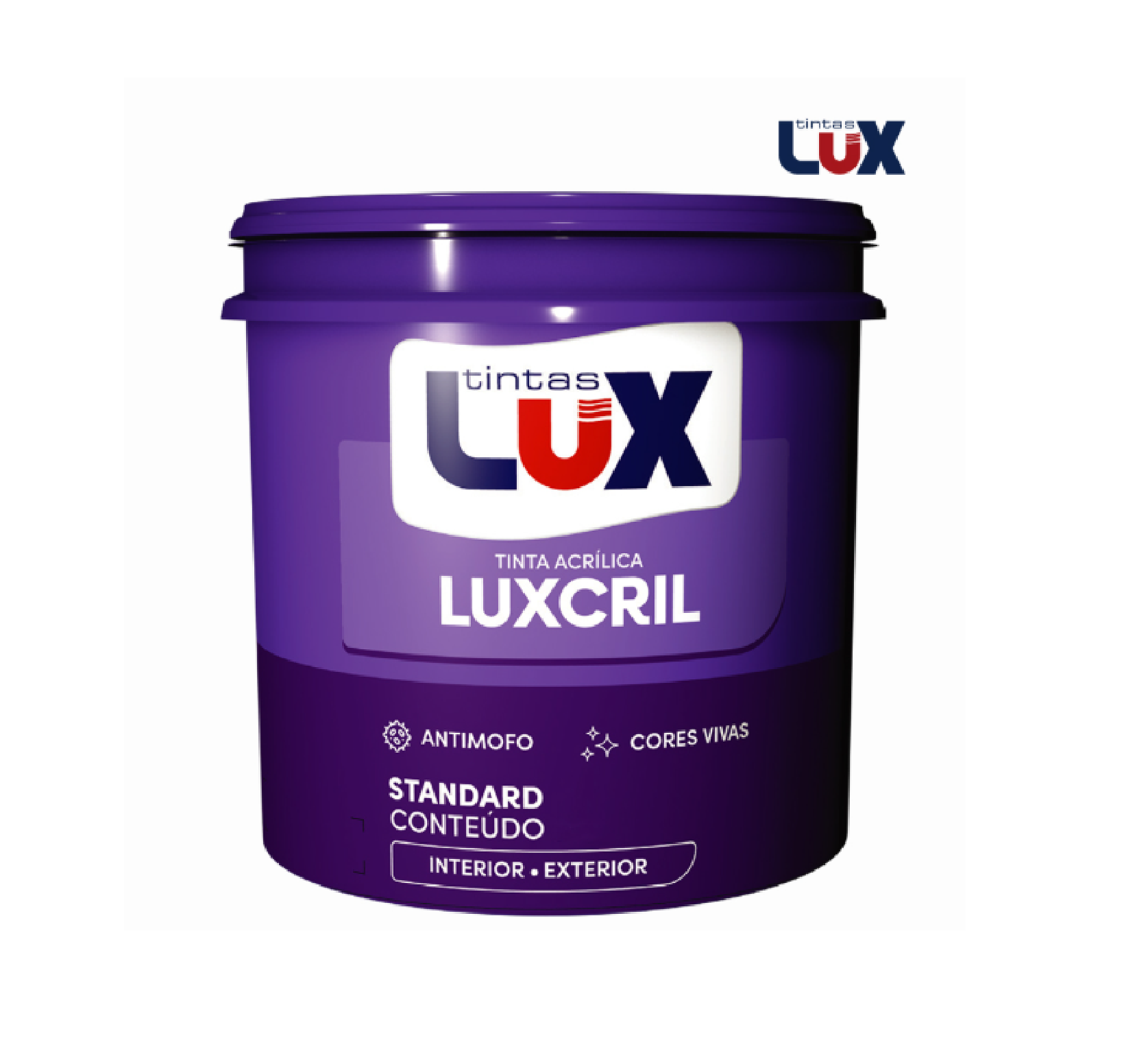 LUX TINTA ACRILICA EMB 3L BR TINTAS LUX