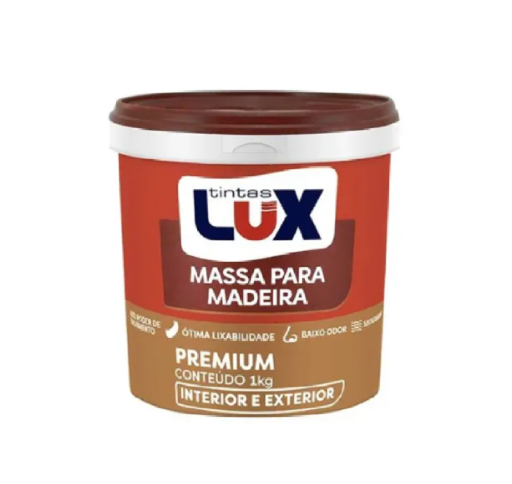 MASSA P MADEIRA 4KG TINTAS LUX