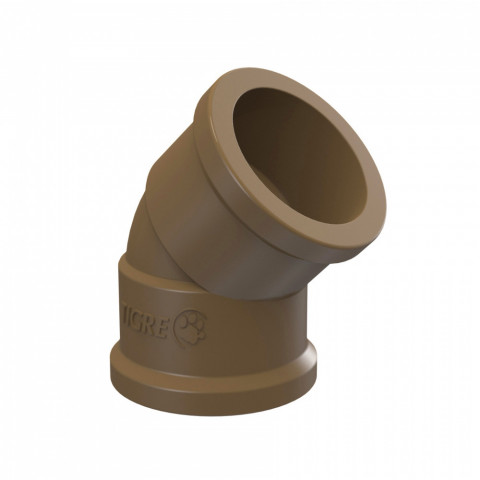 JOELHO 45 SOLDAVEL   85MM TIGRE