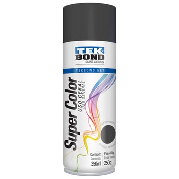 TINTA SPRAY UG 350ML GRAFITE TEKBOND