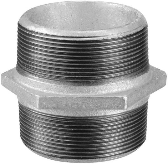 NIPLE DUPLO GAL BSP 3/4” TUPY