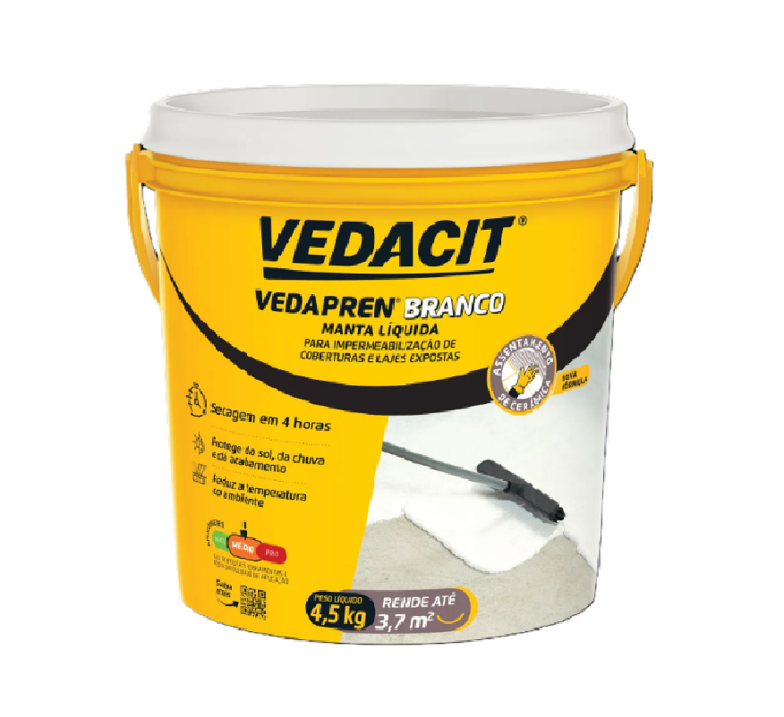 VEDAPREN BRANCO MANTA LIQ 4,5KG VEDACIT