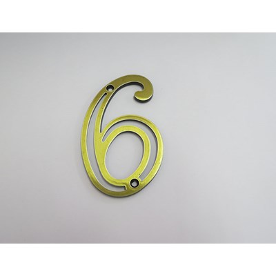 NUMERO RESIDENCIAL OXI CART Nº 6 SILVANA