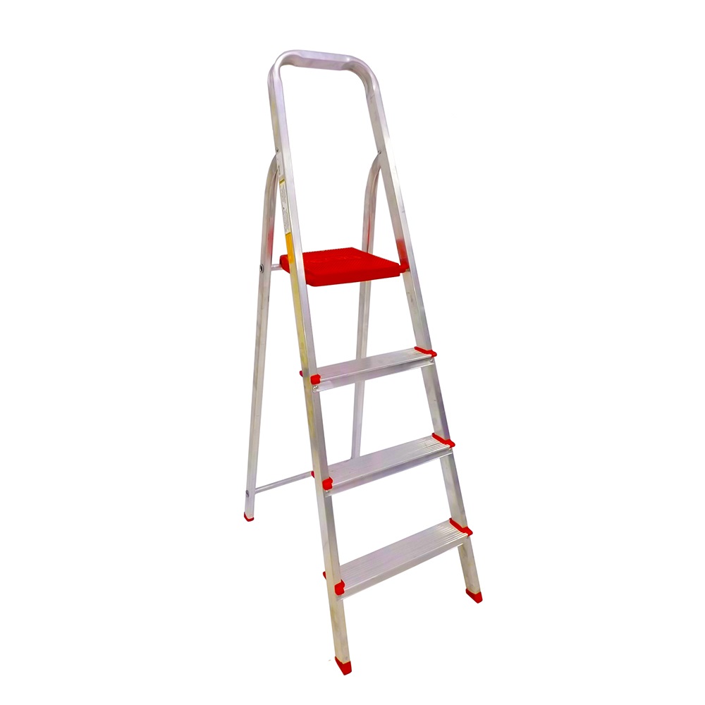 ESCADA DE ALUMINIO 4 DEGRAUS BOTAFOGO