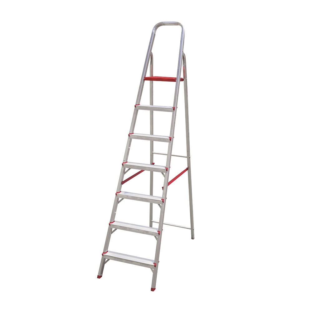 ESCADA DE ALUMINIO 7 DEGRAUS BOTAFOGO