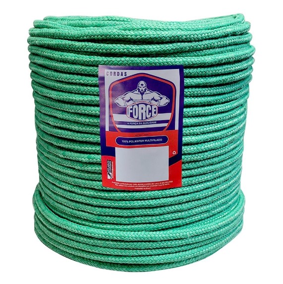 CORDA TRANCADA 12MMX105M VD FORCE