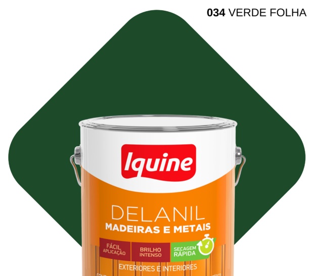 DELANIL MAD METAL VERDE FOLHA  3,0L