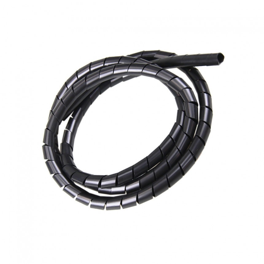 ORGANIZADOR FIOS PRETO 12MMX1,5M AJAX