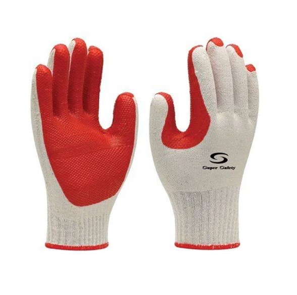 LUVA RUBBER RED TAM 9-CA34370 SAFETY
