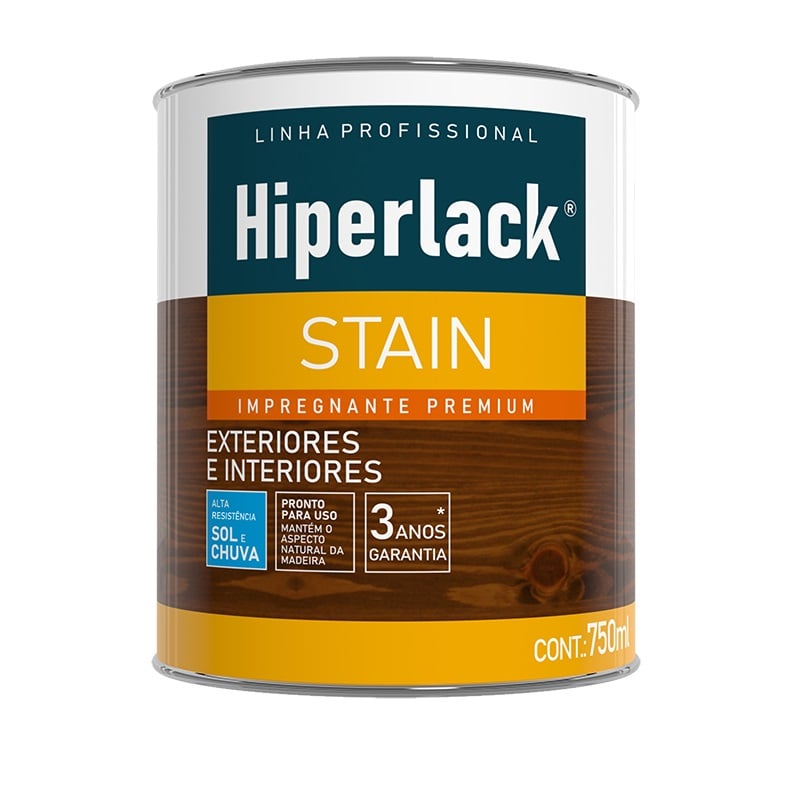 VERNIZ HIPERLACK STAIN NATURAL 750ML