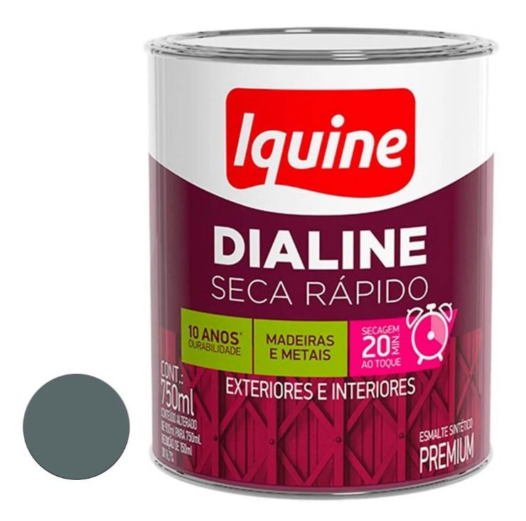 DIALINE SECA RAP CINZA ESCURO 750ML