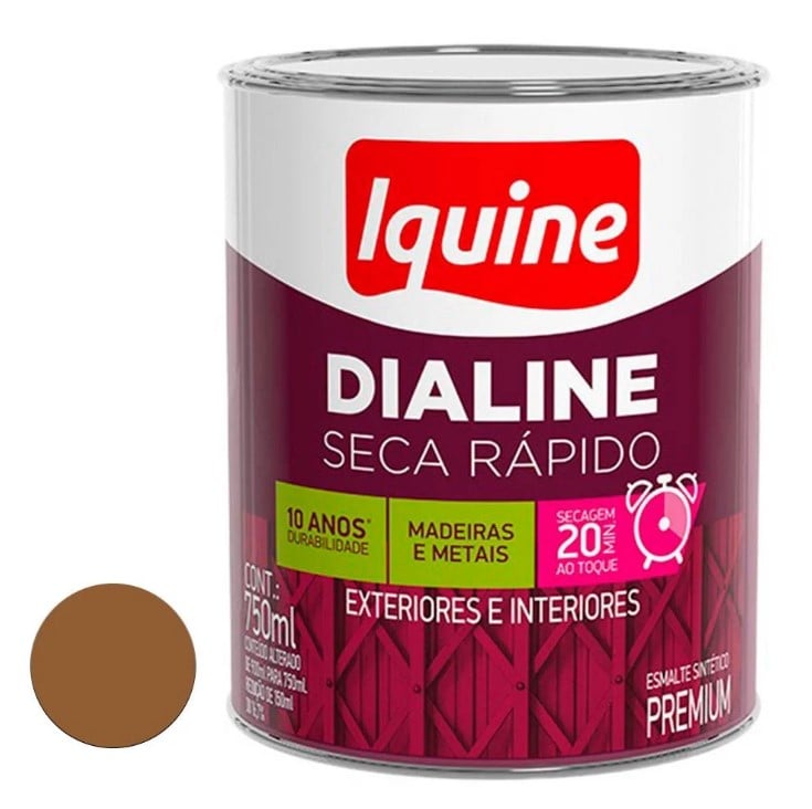 DIALINE SECA RAP MARROM CONHAQUE 750ML